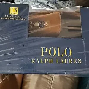 ⭐️✔️MENS MEMORY FOAM ANTIMICROBIAL LINING POLO SLIPERS BY RALPH LAUREN s-l400.jpg main image 4